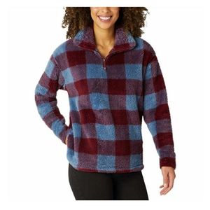 (Ew)Eddie Bauer Ladies plush quarter zip